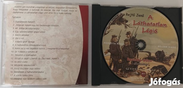 A láthatatlan légió (hangoskönyv) CD