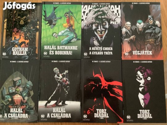 A legendás Batman sorozat 8 kötete egyben