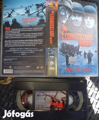 A leghosszabb nap - háborús vhs -  Henry Fonda