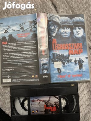 A leghosszabb nap vhs kistok akció