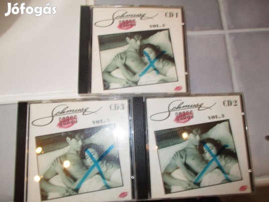 A legnagyobb romantikus slágerek CD sorozat eladó (3 db CD)