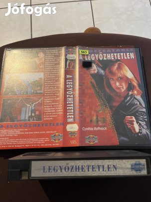 A legyőzhetetlen akció vhs. 