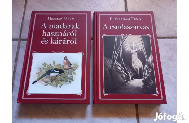 A madarak hasznáról és káráról útmutató igényes nagy könyv - Új