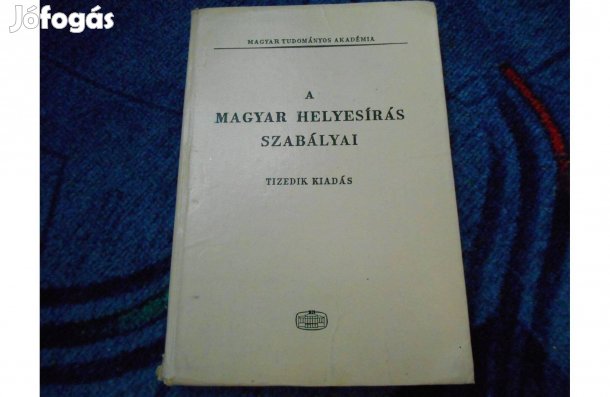 A magyar helyesírás szabályai 10. kiadás