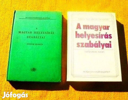 A magyar helyesírás szabályai - (10 - 11. kiadás)