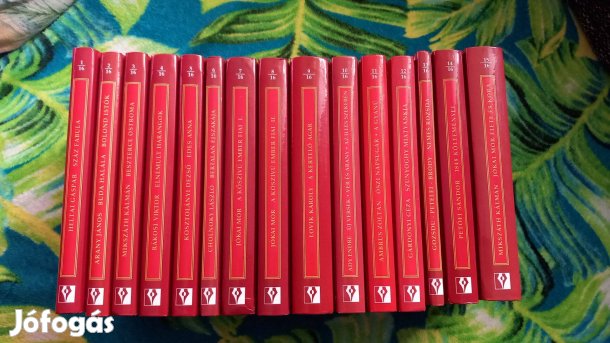 A magyar irodalom remekei sorozat 15 kotete, uj