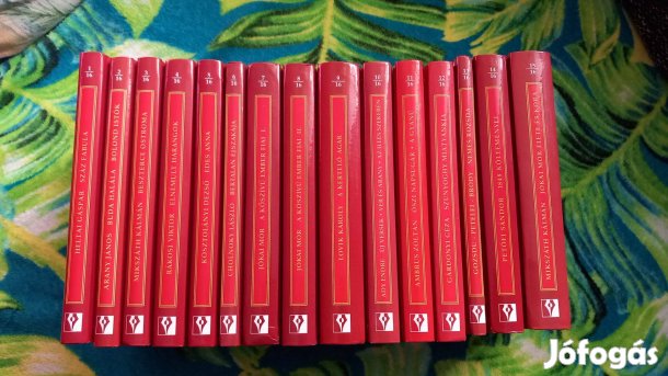 A magyar irodalom remekei sorozat 15 kotete, uj