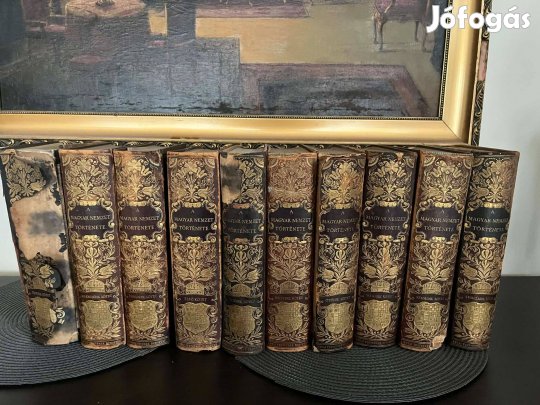 A magyar nemzet története (1898, Atheneaum), 10 kötetes