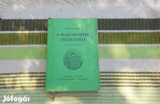 A magyar népek őstörténete c. könyv eladó, egyesített kiadás