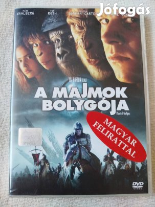 A majmok bolygója kétlemezes dvd angol hang magyar felirattal 
