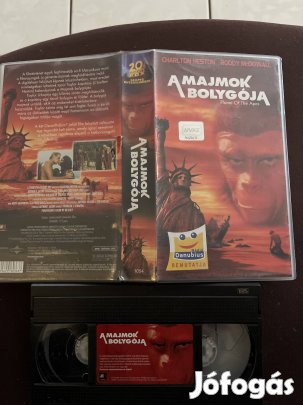 A majmok bolygója vhs scifi kistok Heston