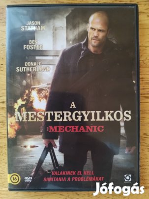 A mestergyilkos újszerű dvd Jason Statham