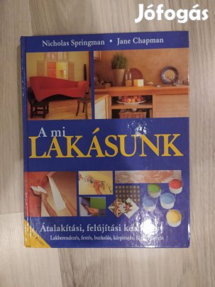 A mi lakásunk lakberendezési könyv