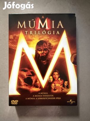 A múmia trilógia (digipack 4lemezes) dvd
