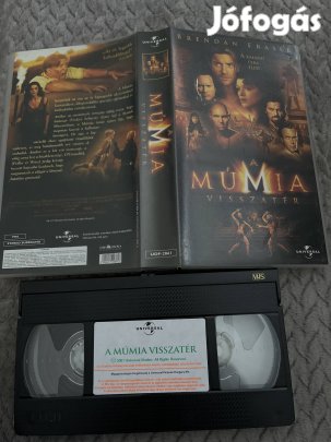 A múmia visszatér vhs kistok kakand