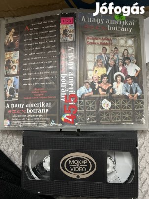 A nagy Amerikai szexbotrány vhs kistok vigjáték
