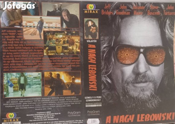A nagy Lebowski - krimi vhs - nagytok