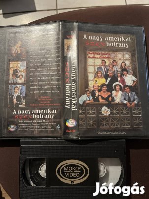 A nagy amerikai szexbotrány vhs thriller. 