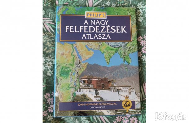 A nagy felfedezések atlasza (új állapotú könyv)