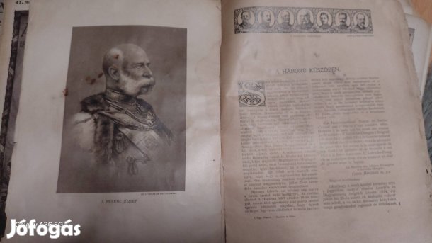 A nagy háború írásban és képben újságok