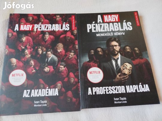 A nagy pénzrablás könyvek
