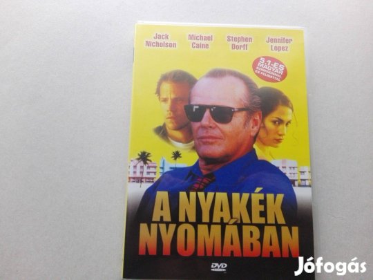 A nyakék nyomában c.eredeti,hibátlan állapotú(magyar)DVD film eladó