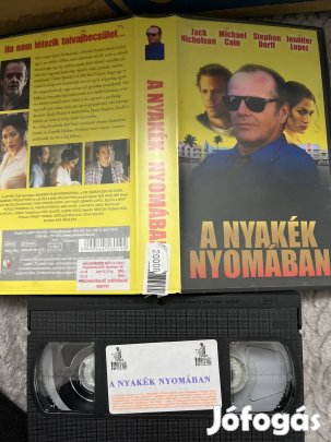 A nyakék nyomában vhs kistok thriller