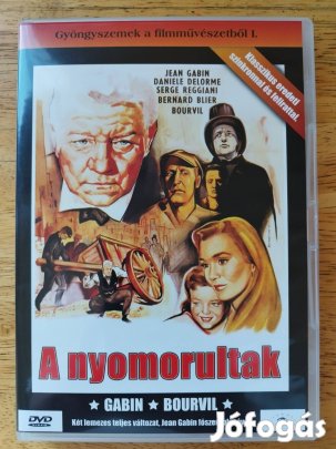 A nyomorultak duplalemezes dvd Jean Gabin Szinkronizált 