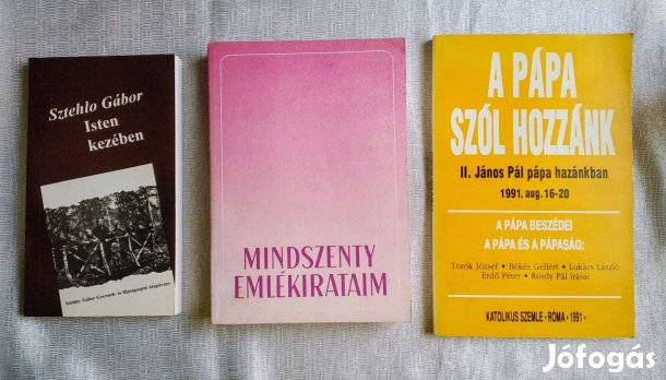 A pápa szól hozzánk Mindszenty emlékirataim