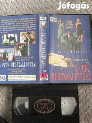 A pénz megszállottjai vhs nagytok mokép krimi