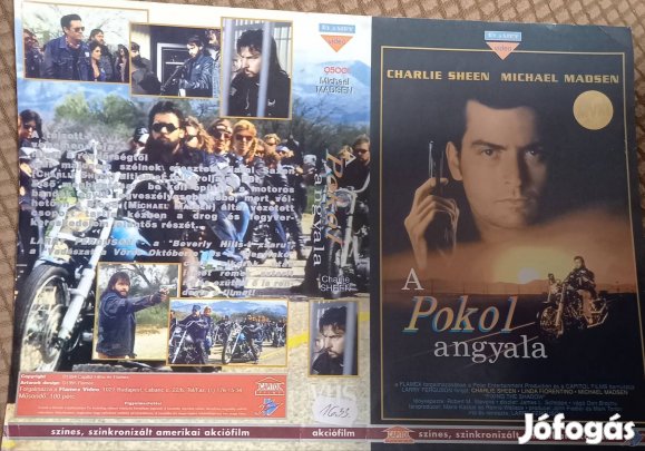 A pokol angyalai - akció vhs - Charlie Sheeni