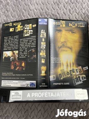 A prófétajáték vhs kistok thriller