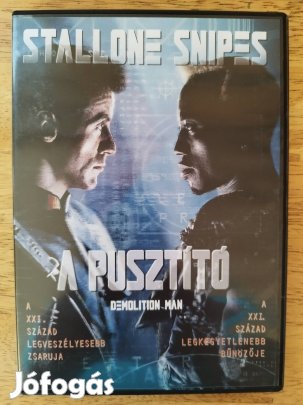 A pusztító dvd Sylvester Stallone - Wesley Snipes Szinkronizált 