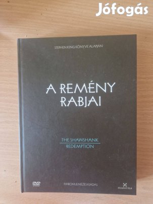 A remény rabjai digipack 3 lemezes DVD, lejátszatlan