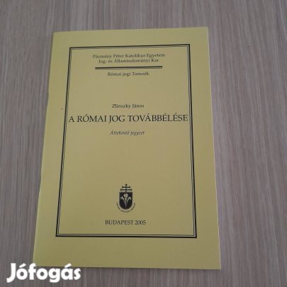 A római jog továbbélése