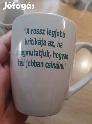 A rossz legjobb kritikája ha megmutatjuk hogy kell jól csinálni bögre