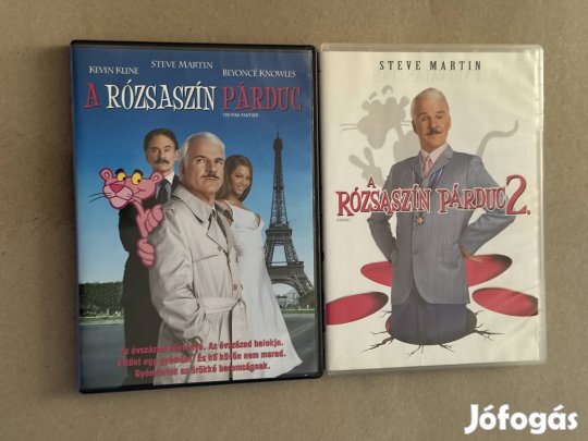 A rózsaszín párduc 1,2rész (Steve Martin) dvd