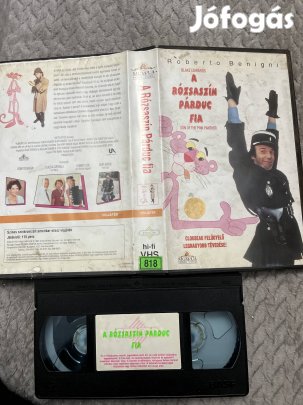 A rózsaszín párduc fia vhs nagytok vigjáték