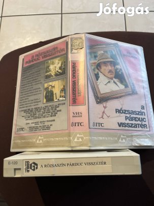 A rózsaszín párduc visszatér kaland vhs 