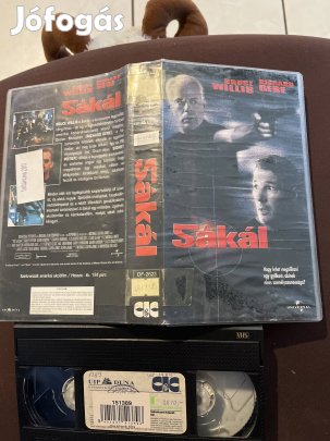A sakál akció vhs 