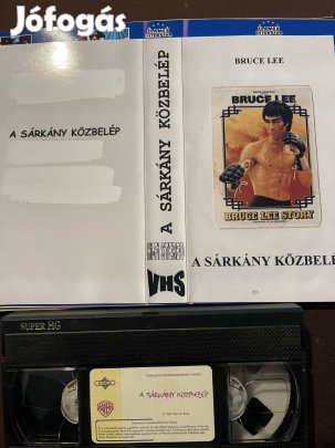 A sárkány közbelép vhs m kistok Bruce Lee
