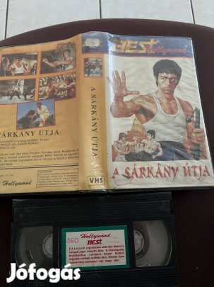 A sárkány útja vhs nagytok akció.  