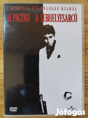 A sebhelyesarcú duplalemezes dvd Al Pacino 