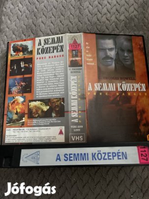 A semmi közepén vhs kistok akcio.   