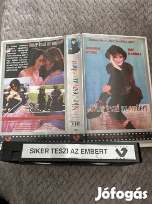 A siker teszi az embert vhs nagytok komédia winona Ryder