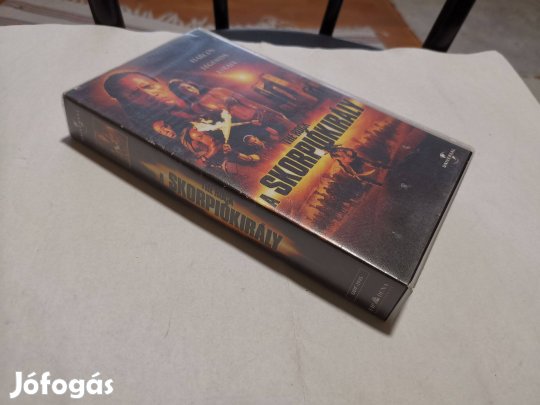 A skorpiókirály - VHS kazetta - ritka