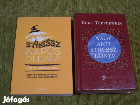 A stressz napos oldala + Nagy antistresszkönyv