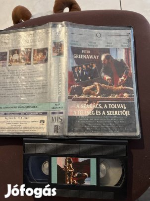 A szakács a tolvaj a feleség vigjáték vhs 