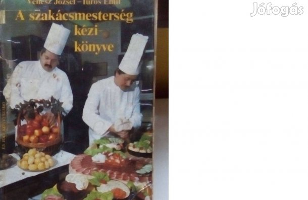 A szakácsmesterség kézikönyve. Használt állapotú 1980-as kiadás