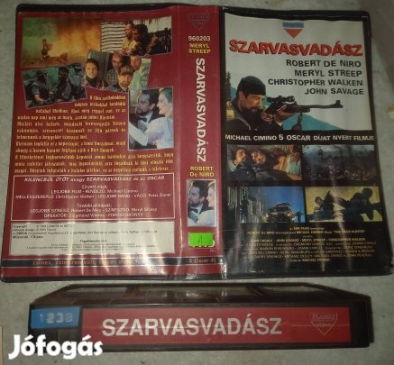A szarvasvadasz - háborús VHS - Robert de Niro